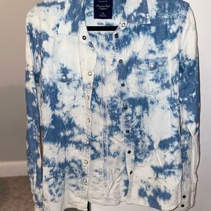 Large American Eagle Button Up